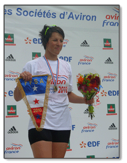 Coroline DELAS Championne de France 2010